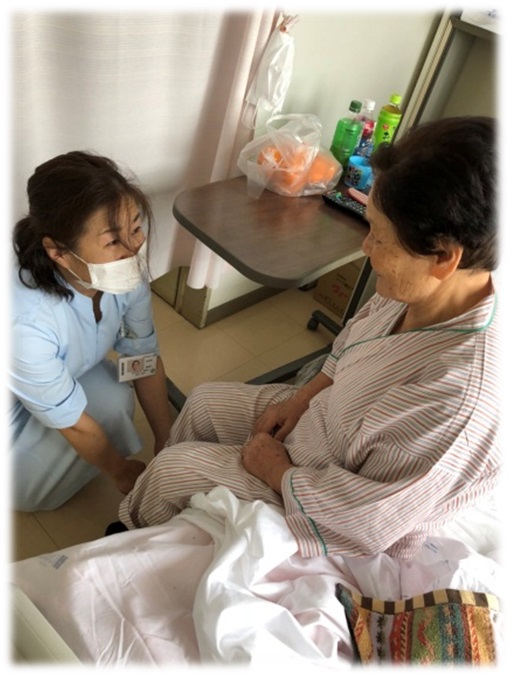 患者さんとのふれあい