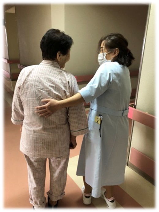 患者さんとのふれあい